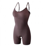 Besiūlis Bodysuit Compression Open Crotch Shapewear Moteri&scaron;kas Push Up pilvą sutraukiantis korsetas viso kūno formavimo kūno kostiumas XXXL