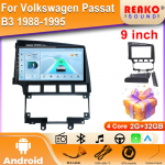 Android Volkswagen Passat B3 1988-1995 Automobilio radijas Carplay DSP GPS Multimedijos vaizdo grotuvas 2din Stereo 4 core 2GB+32GB carplay