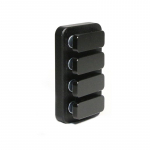 Juodi pianino klavi&scaron;ai Fidget Clicker Fidget Slankiklis Autizmas ADHD Metaliniai EDC Fidget Žaislai Biuro stalo žaislai Nerimo streso mažinimo žaislai juoda