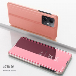 &bdquo;Xiaomi Redmi Note 12 5G Case Clear View Mirror Flip Stand&ldquo; telefono dėklas, skirtas &bdquo;Redmi Note 12Pro Note12 Pro Protection&ldquo; galinis dangtelis For Redmi Note 12 5G juoda