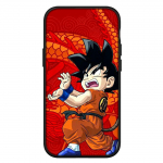 skirtas iPhone 16 15 Xiaomi Redmi Note 14 13 12 11 Pro Max 16e Samsung Galaxy S25 S24 S23 Moto G54 OPPO Huawei Dragon Ball DragonBall Z Goku telefono dėklas for Samsung Galaxy S23 Plus rausvai ruda