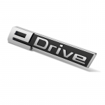 1 vnt. EDrive logotipo 3D automobilio ženkliuko lipdukas emblema lipdukas automobilio kėbulo lipdukas juoda