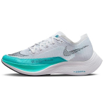 Nike ZoomX Vaporfly Next% 2 Balti Aurora Žali Moteri&scaron;ki Sportbačiai Washed-Teal Black CU4123-101 36
