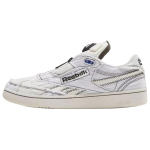 Market x Reebok Club C 85 Pump Kreidinis Juodas Unisex Sportbačiai Kreminės Baltos Spalvos Pagrindinis Juodas 100069832 43 white