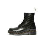 Dr. Martens Patogūs Suvarstomi Apvalianosės Krokodilo Ra&scaron;to Trumpesni Martin Batai Moteri&scaron;ki Batai Nikelio 27249029 36