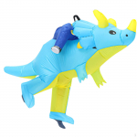 Helovino pripučiamas dinozauras jodinėjimo kostiumas Children Size