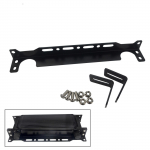WLR - New British type Universal Engine Oil Cooler Mounting Bracket Kit 2mm Thickness Aluminum WLR-OCB01 One Size
