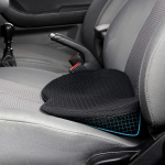 Skausmo dėl radikulito apatinėje nugaros dalyje mal&scaron;inimas Automobilio sėdynės pagalvėlė Nauja 2 viename atminties putų sėdynės pagalvėlė automobilio vairuotojo sėdynei Komfortas Ergonomi&scaron;kas Memory Foam&Four Seasons juoda