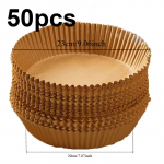 Oro gruzdintuvės popierius Aerogrill pergamentinis popierius oro gruzdintuvės įdėklui Oro gruzdintuvės kepimo popierius Oro gruzdintuvės priedai Kepimo įrankis