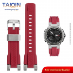 Skirta Casio G-SHOCK MTG-B2000 Sportinė guminė laikrodžio apyrankė Metalinis žiedas Mtg b2000 Dervos silikoninis dirželis Vyri&scaron;kas laikrodis Pakeičiamos dalys For MTG-B2000