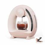 Individualizuojamas ne&scaron;iojamas mini K-Cup kapsulių kavos ir arbatos aparatas 220V (With Logo) white