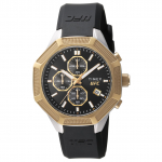 TIMEX UFC Kvarcinis 10 ATM Atsparus vandeniui Mineralinis Juodas TW2V87300 Vyri&scaron;kas Laikrodis, Atsparus, Stiklas, Ciferblatas, [Autenti&scaron;kas] juoda