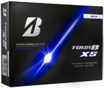 BRIDGESTONE TOUR B XS Golfo 2026 S6WXJ Kamuoliukai, Modelis, 12 vnt. pakuotė, Balti, balta