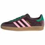 Gazelle Wmns Adidas Originals Indoor 'Tamsiai rudos, rožinės, žalios spalvos aksomo' Moteri&scaron;ki JI2714 36.5