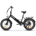 Electric Bicycle LOTDM200-II Folding Electric Bicycle 20 x 4.0-inch Thick Tire Mountain Electric Bicycle with 48V 13Ah Detachable Battery E-bike 750W 48V 13AH juoda