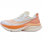Saucony Endorphin Azura Patogūs universalūs at&scaron;okantys kasdieniai bėgimo bateliai Unisex sportbačiai Balti Oranžiniai S31070-501 37