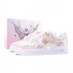 Nike Air Force 1 Golden Branch Moonlight 2.0 Atsparūs trinčiai Žemi Kateboardo Batai Unisex Auksiniai Milteliai DD8959-100(Team836-2.0) 37.5