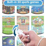 Y2 Fit 4K žaidimų konsolė Stick Retro somatosensorinė konsolė Integruota NES Games 2.4G belaidė vaizdo žaidimų konsolė atsisiųsti 400 & 30 games balta