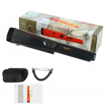 TC-100 mini metalo ie&scaron;kiklio priedai GP rodyklės padėties nustatymo strypo detektorius Auksinis rankinis metalo ie&scaron;kiklio padėties nustatymo strypo detektorius juoda