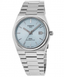 Tissot PRX T-Classic Powermatic 80 Ice Blue ciferblato automatinis T137.407.11.351.00 100M vyri&scaron;kas laikrodis