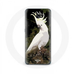 Coque pour samsung galaxy A5 2016 Cacatoes Perroquets Blanc sur l'arbre