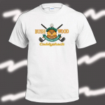 Bushwood Country Club Logotipas Balti Unisex Mar&scaron;kinėliai S