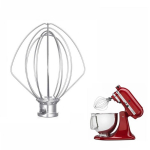 Skirta KitchenAid stacionariam mai&scaron;ytuvui 5QT Plakimo &scaron;luotelė Nerūdijančio plieno priedai For KitchenAid Stand Mixer 5QT Whip Whisk