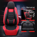 Stilinga pilnos odos ledo &scaron;ilko automobilio sėdynės pagalvėlė: Keturių sezonų universalus uždangalas 5-Seater with Fixed Lumbar Support