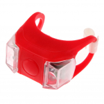 LED Strobe Tail Galinės blykstės lemputės Galinio žibinto dviračio dviratis raudona