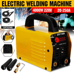 200A Inverterinis lankinio elektrinio suvirinimo aparatas DC MMA ARC suvirintojas namams, pradedantiesiems, pasidaryk pats suvirinimo darbams, 220V 4000W