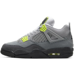 Air Jordan 4 Retro SE Neon 95 Unisex Sportbačiai Pilki &Scaron;auniai pilki Volt CT5342-007 41