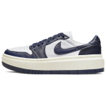 Air Jordan 1 Elevate Low Midnight Navy Moteri&scaron;ki sportbačiai Balti Sail DH7004-141 40.5