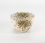 aquanaut Mino Ware Matcha dubenėlis Chawan Yuki Shino Pagaminta Japonijoje M dramblio kaulas