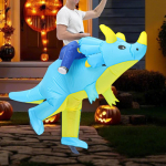 Helovino pripučiamas dinozauras jodinėjimo kostiumas Toddler Size