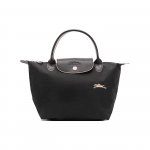 Longchamp Le Pliage Club 23 Trumpa rankena Didelė talpa Nailono drobės Pirkinių krep&scaron;ys Koldūno krep&scaron;ys Totas Maži moteri&scaron;ki tote krep&scaron;iai Juodas 1621619001 Black