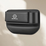 Automobilio sėdynės tarpelio laikymo dėžutė Odinis puodelio laikiklis Mercedes Benz AMG W220 W221 W222 W217 W230 W204 W205 W203 W246 W245 priedams juoda