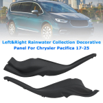 Kairės ir de&scaron;inės lietaus surinkimo dekoratyvinė plok&scaron;tė Chrysler Pacifica 17-25 gray