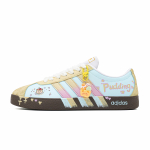 Adidas VL COURT 2.0 Sweetheart Pudding Kvėpuojantys žemi krep&scaron;inio batai Moteri&scaron;ki Mėlyni Geltoni ID6015(Komanda965-) 43⅓ white