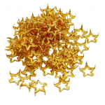 100 vnt. Punk Star Stud Kniedės Pentagrama Claw Nailheads Odiniai amatai 12mm auksas