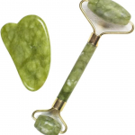 Masažo derinys, natūralus nefrito akmuo, gerina veido mikrocirkuliaciją, mažina paburkimą ir rauk&scaron;les, gerina odos elastingumą