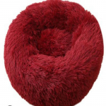 Prabangus pūkuotas itin didelis &scaron;unų lova Skalbiama apvali naminių gyvūnėlių sofa kačių lova Kilimėlis &scaron;unų pagalvė pagalvėlė augintinių lova 60CM