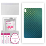 apgo Protective Skin Sticker for the back compatible with Nokia T20 WiFi, Wrap Film, Foil, Vinyl - Pattern Carbon Chameleon CAKA1