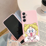 Mergaičių ra&scaron;tuotas mink&scaron;tas silikoninis rožinis dėklas, skirtas Samsung A55 M35 M34 S24 Xiaomi Redmi Note 13 Pro 13C Poco C65 iPhone 15 fotoaparato apsauginis dangtelis, atsparus smūgiams Samsung Galaxy A11