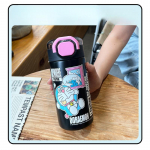 Doraemon Termosas Puodelis Kavos Puodelis Nerūdijančio Plieno Didelės Talpos Termosas Moteri&scaron;kas Vandens Puodelis Auk&scaron;to Lygio I&scaron;vaizda Ledo &Scaron;aldymo Puodelis 560ml