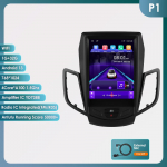 Ossuret 9.7'' QLED Ekranas 2din Android Automobilio Radijas Multimedia Vaizdo Grotuvas Ford Fiesta 2009 - 2017 GPS Navigacija Carplay Auto 4G LTE RDS AI Bluetooth P1 4Core 1G 32G