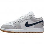 Air Jordan 1 Low GS Georgetown Vaikų sportbačiai Pilki Balti Neutraliai Pilki 553560-146 36