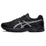 Asics Gel-Flux 4 Patogus audinys Sintetinė oda Kvėpuojantis Patvarus Žemi Bėgimo bateliai Vyri&scaron;ki Bėgimo bateliai Juodi 1011A614-024 39.5