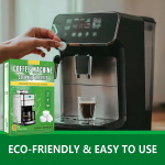 30 tablečių Kavos aparatų nukalkinimo tabletės, aparatų valymo tabletės, nukalkinimo tirpalas One Size