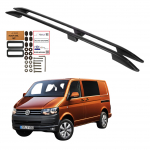 Stogo skersiniai VOLKSWAGEN TRANSPORTER CARAVELLE T5 T6 TRUMPAS JUODAS
