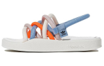 Adidas Originals Adilette Noda Basutės 'Baltos' Moteri&scaron;kos HQ4487 37